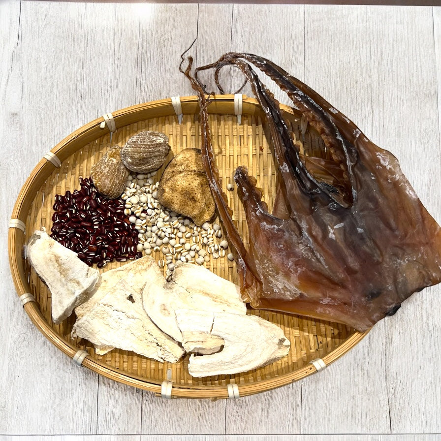 《粉葛乾章魚祛濕湯》
