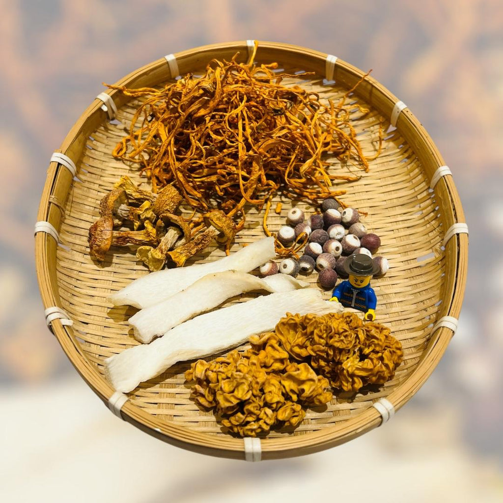 黃耳蟲草花潤肺湯