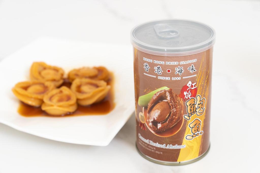香港品牌 [香港海味] 冇防腐劑 紅燒鮑魚罐頭 (4頭)